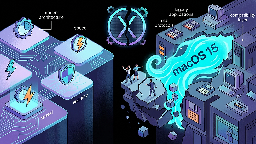 Operating System Update Breaks Legacy App Compatibility