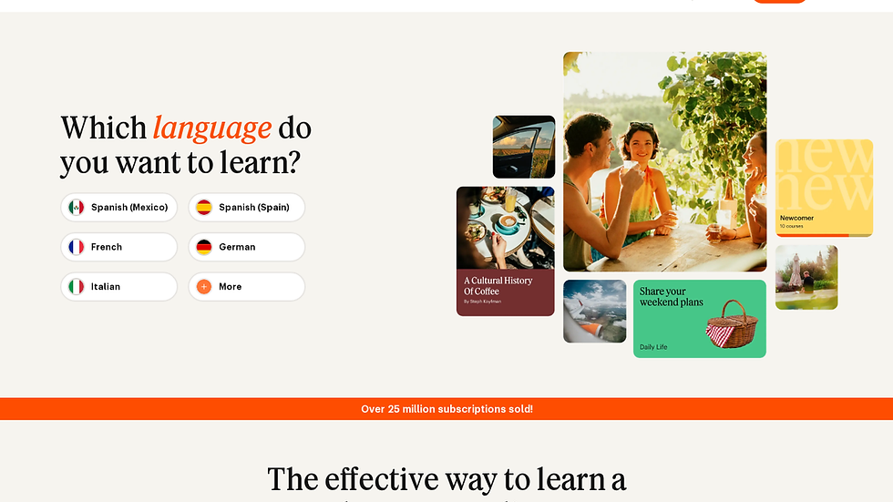 Babbel AI screenshot