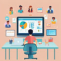 computer software implementation on a co