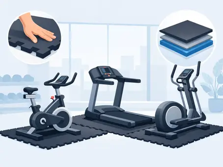 Suelo para máquinas de cardio: cómo elegirlo