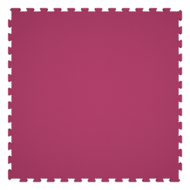 suelo para gimnasio de goma color magenta
