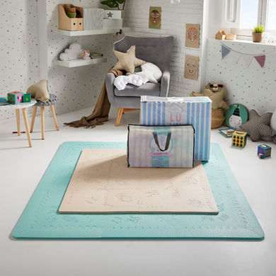 alfombra mini de viaje para bebés