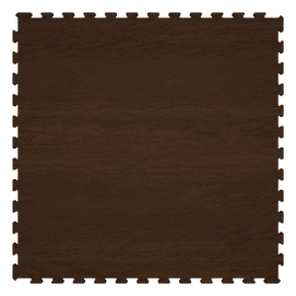 suelo premium para gimnasio de goma color veteado castaño