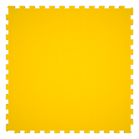 suelo para gimnasio de goma color amarillo