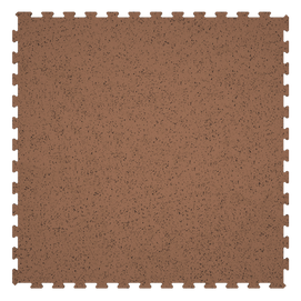 suelo para gimnasio eco de goma reciclada color Marrón