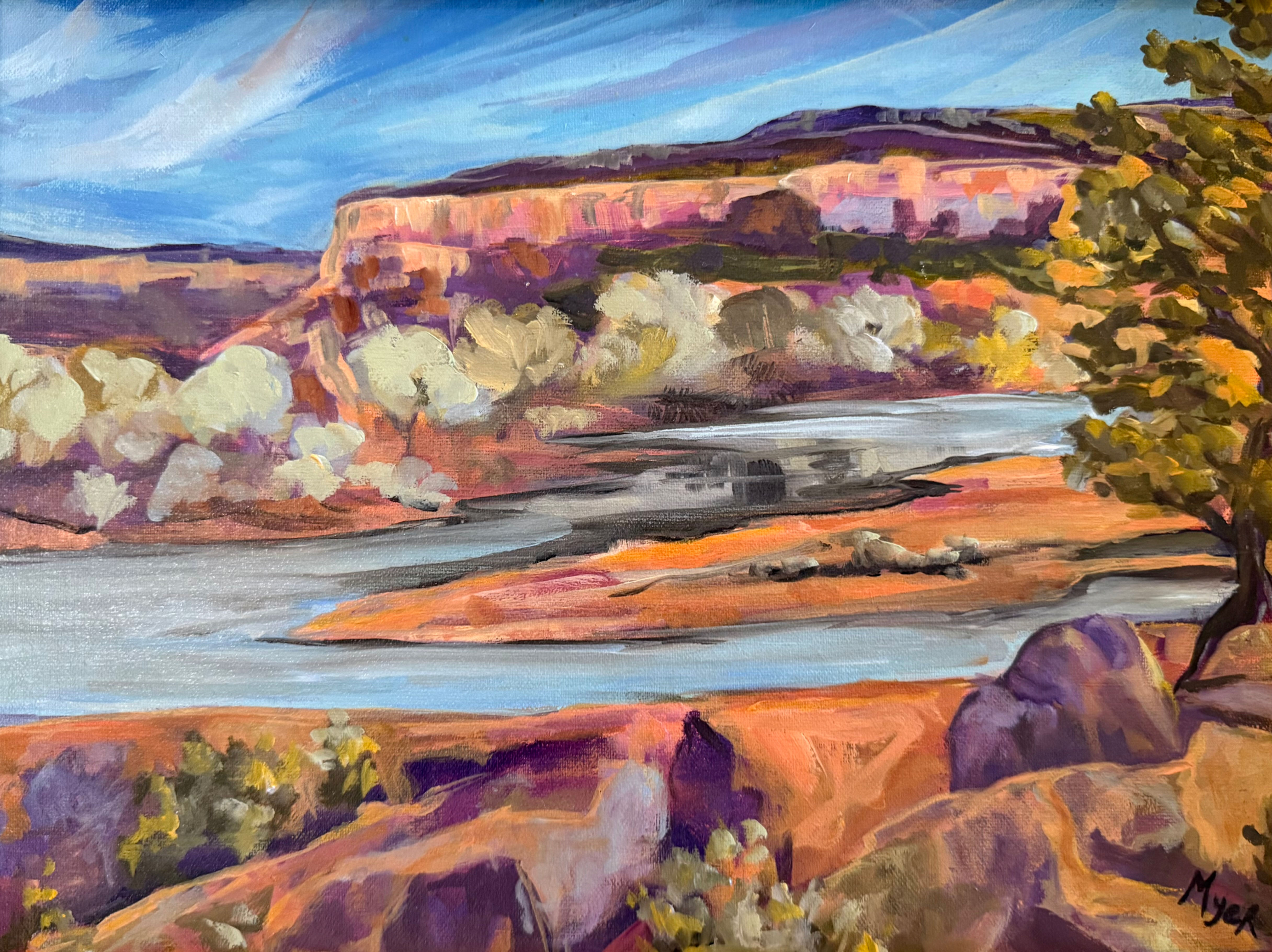 Morning in Chama Canyon by Amelia Myer