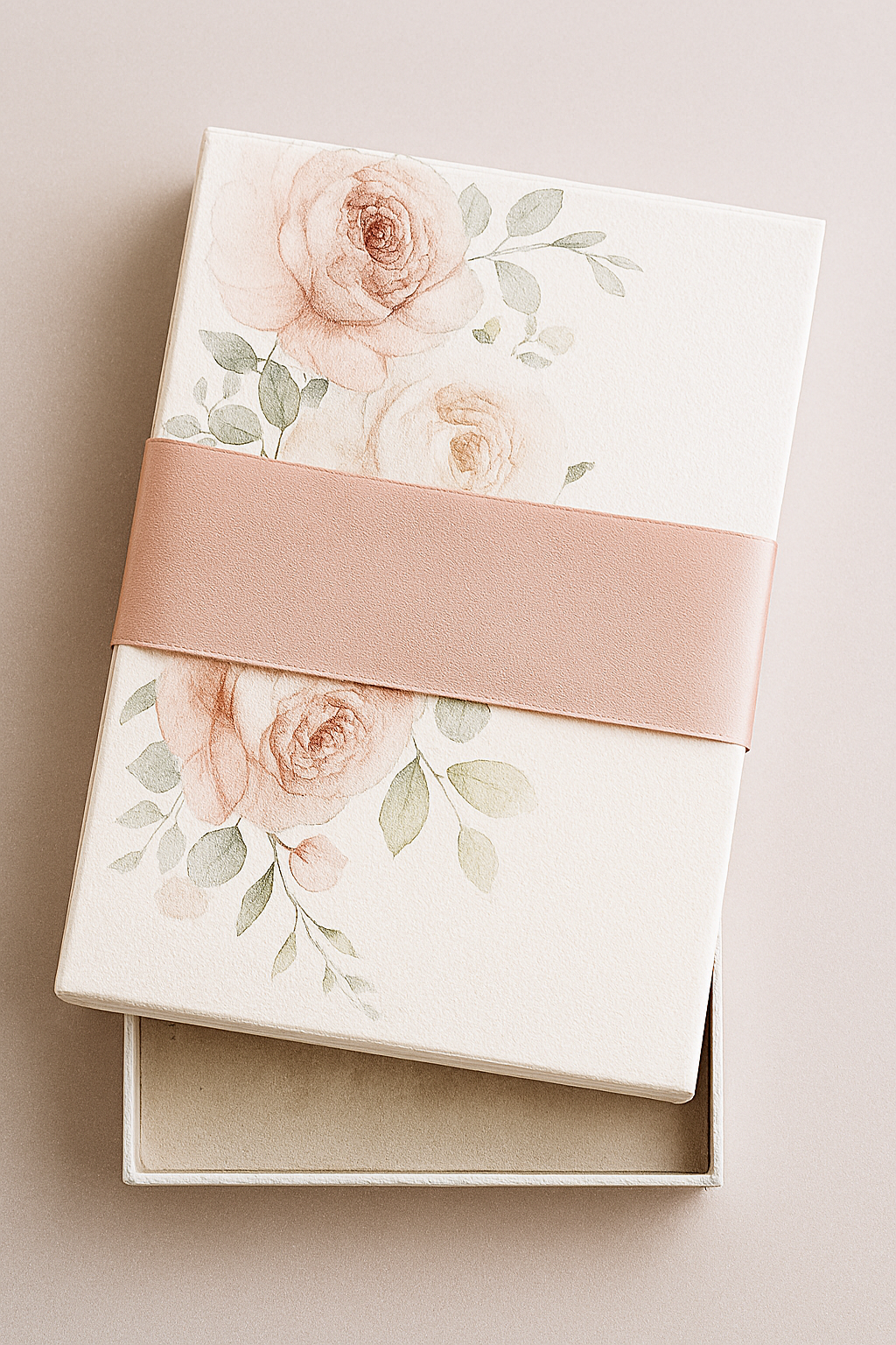 Invitation and box
