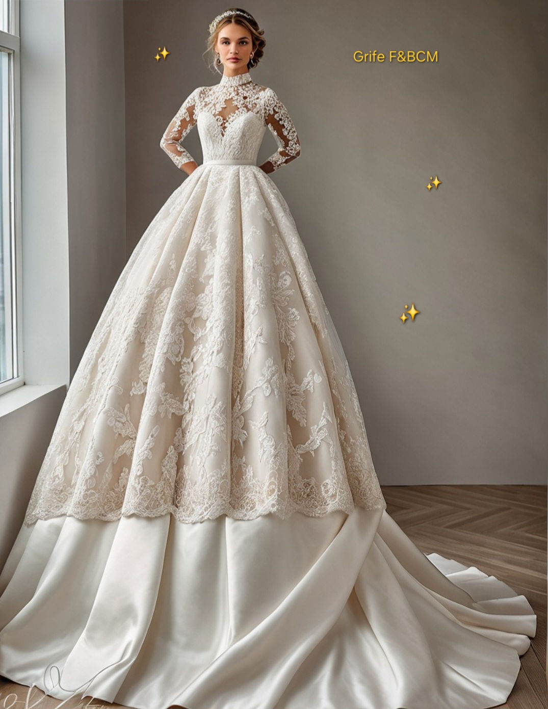 Vestido de noiva-Coleção 2025