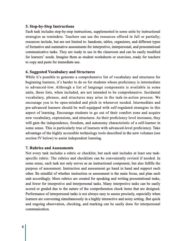 Thumbnail: A Handbook of Tasks and Rubrics for Teaching Mandarin Chinese (Volume 2)