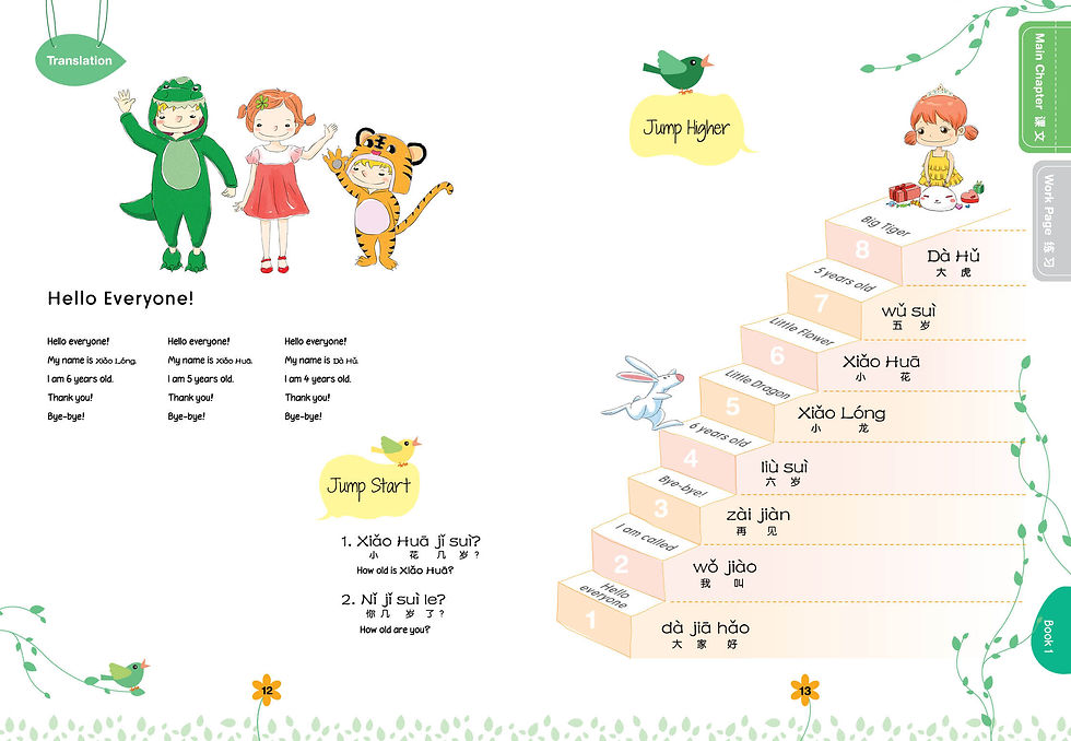 Thumbnail: My Fun Chinese | I can speak : Green Set 1 (Books 1-4 with 1 CD)