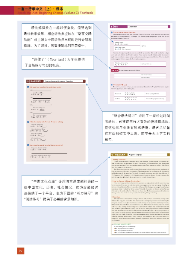Thumbnail: Speak and Act: Beginning Chinese (Volume 1) Textbook