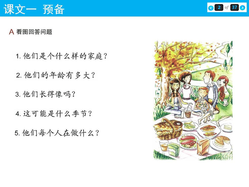 Thumbnail: Easy Step to Chinese Level 5- Teaching PowerPoint