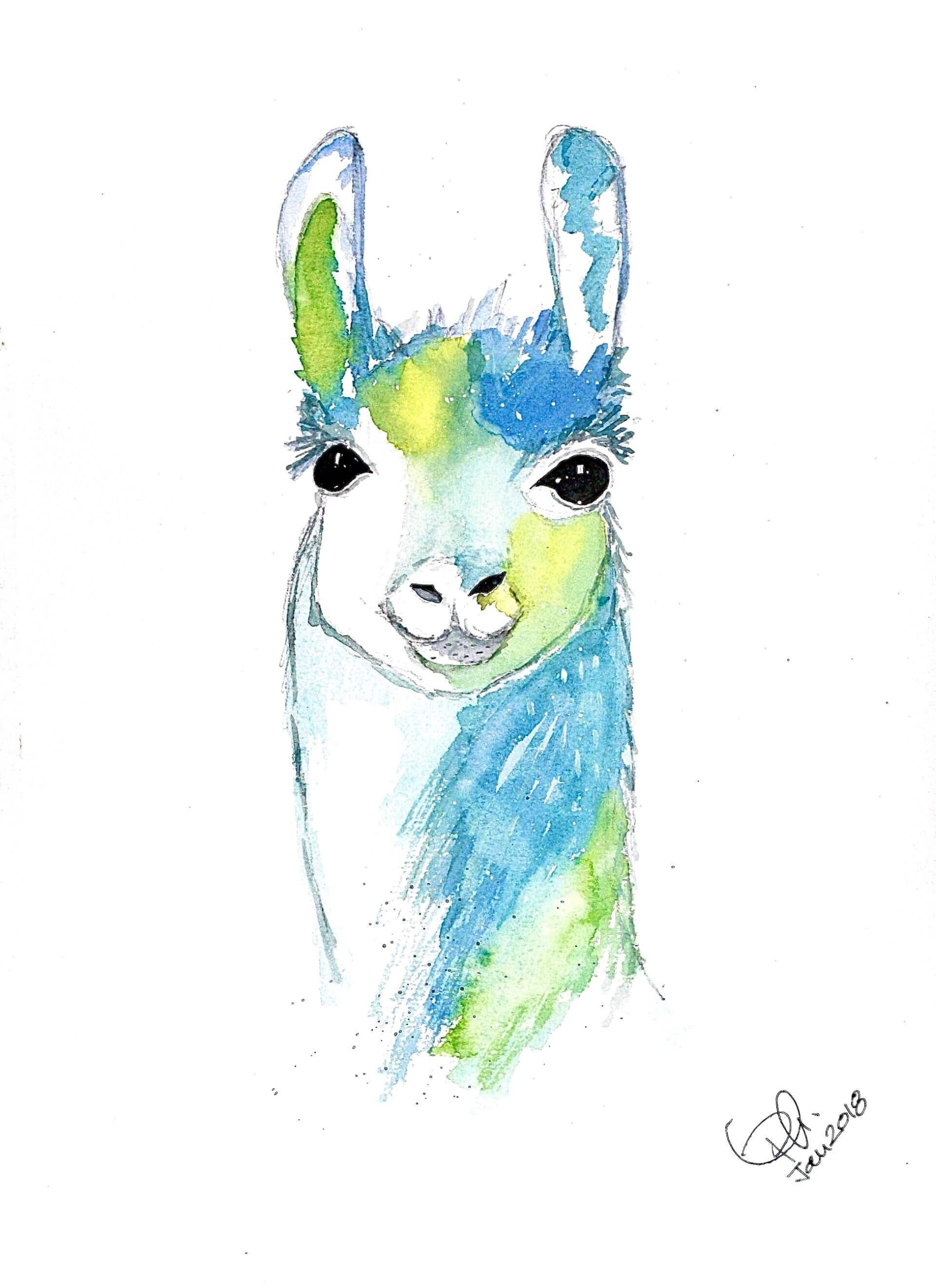 Blue Llama
