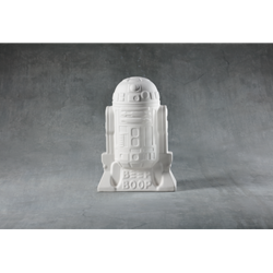 R2-D2 bank - 5.5 in.L x 2.75 in.W x 8 in.H