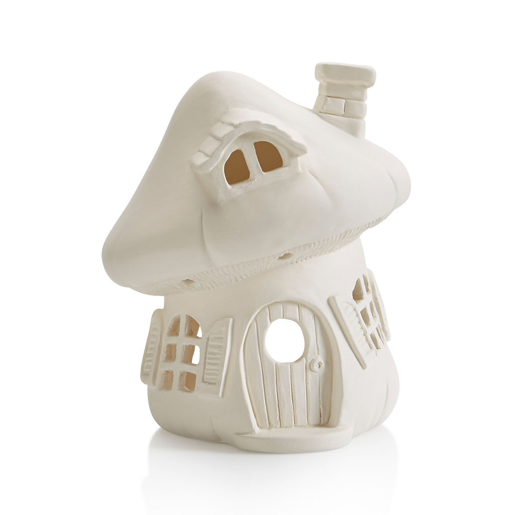 Mushroom house lantern - 5W x 6H