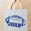 Thumbnail: Football Monogram Design (Pillow/Tote/Pouch/Board)