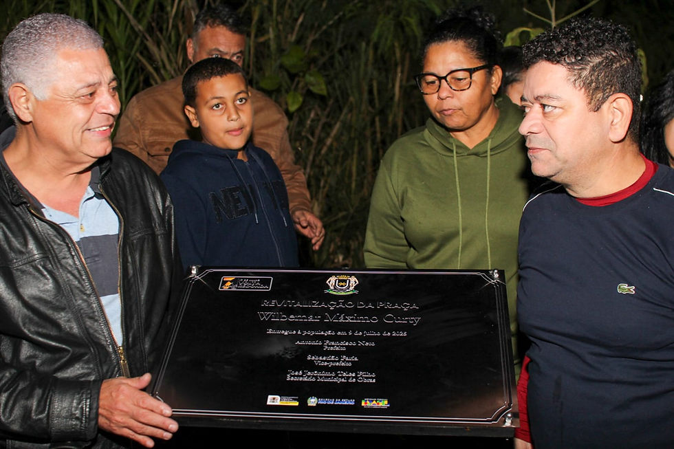 Prefeitura de VR entrega praça reformada na Vila Doutor Arnaldo