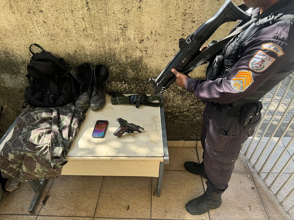 Polícia Militar prende suposto gerente do tráfico de drogas do bairro Belmonte, em Volta Redonda