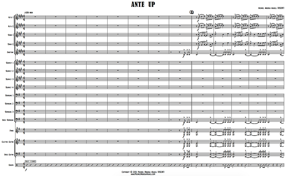 Thumbnail: Ante Up (Jazz Ensemble)