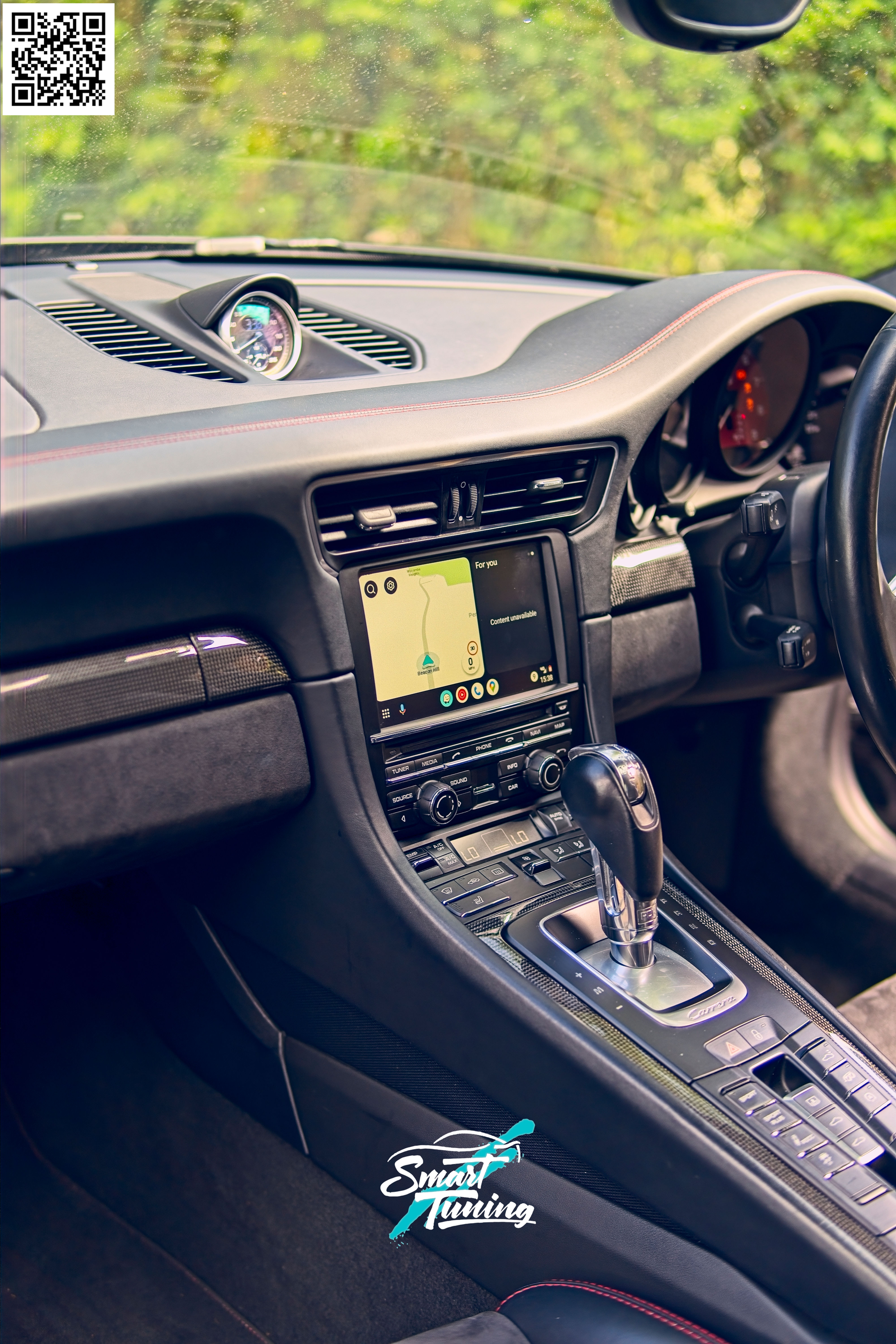 Porsche 911 2009-2018 Wireless Apple CarPlay and Android Auto Installation Kit