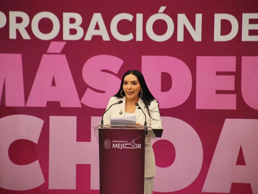 PRI actúa con responsabilidad y acompaña reforma constitucional para poner límite al endeudamiento en Michoacán: Adriana Campos Huirache