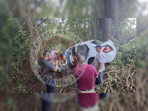 Atiende Protección Civil de Panindícuaro siniestro vial en la carretera Zacapu–Villachuato