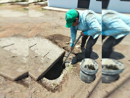 SE ATIENDEN REPORTES DE DRENAJES TAPADOS DEBIDO RESIDUOS NO APTOS