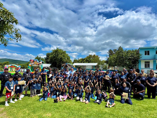 Concluye con éxito el Curso de Verano de la Mini Academia de Seguridad Pública en Villa Jiménez