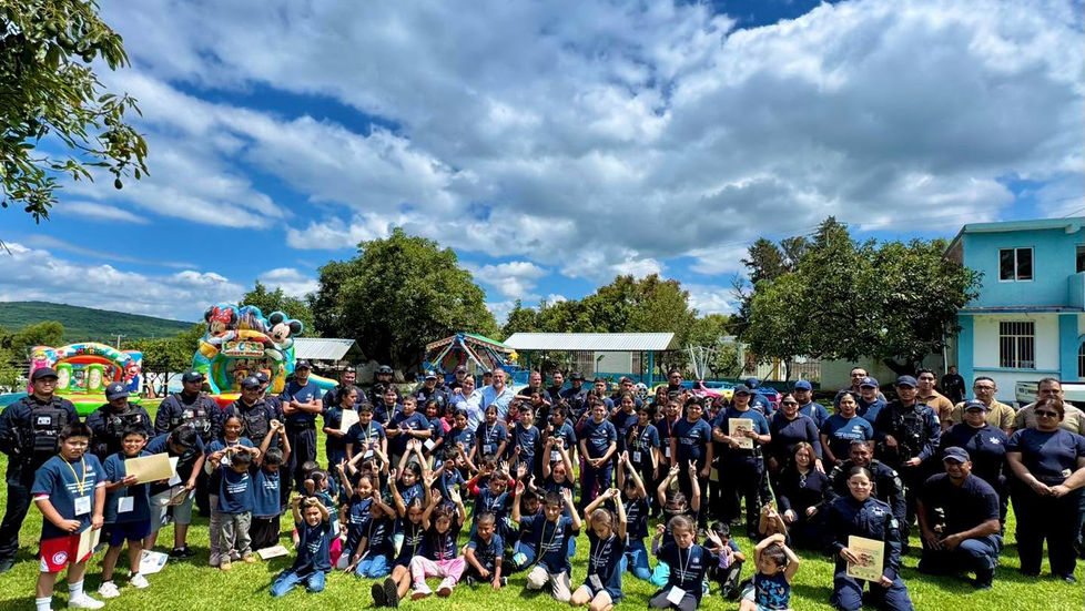 Concluye con éxito el Curso de Verano de la Mini Academia de Seguridad Pública en Villa Jiménez