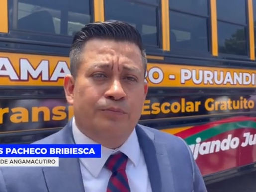 Angamacutiro tiene un parque vehicular de policía equipado