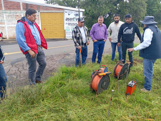 Gobierno de Coeneo Inicia Estudios Geológicos en Pozos de Agua para Mejorar el Servicio y Asegurar el Abastecimiento