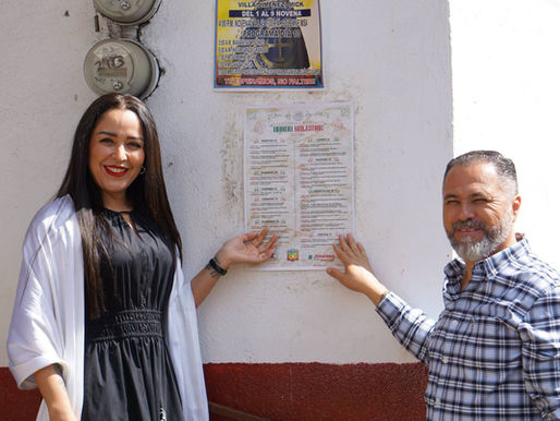 PEGA DE BANDO SOLEMNE MARCA INICIO DE LAS FIESTAS PATRIAS 2026 EN JIMÉNEZ