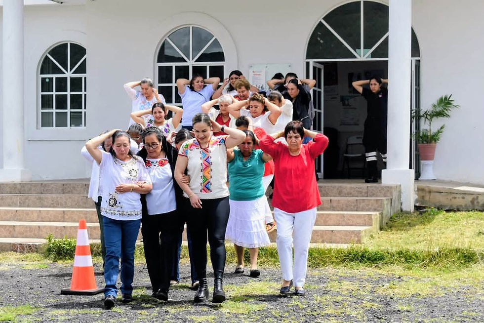 Coeneo fortalece la cultura de la prevención con participación en el Simulacro Nacional 2026