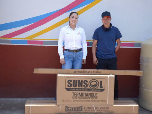 Claudia Griselle Sanhua fortalece el bienestar de familias jimenenses con apoyos para mejorar sus viviendas