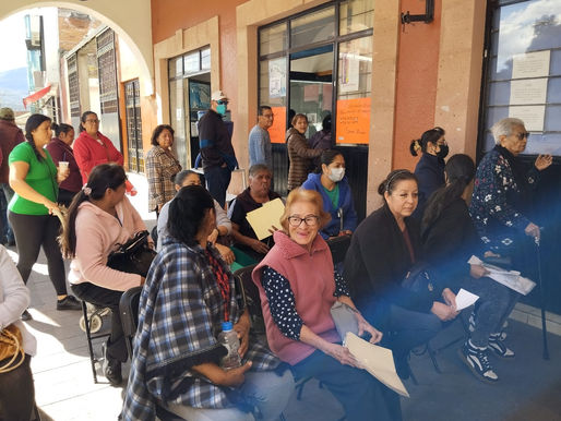 GRAN RESPUESTA DE LOS CONTRIBUYENTES EN EL PAGO DE PREDIAL EN ZACAPU.