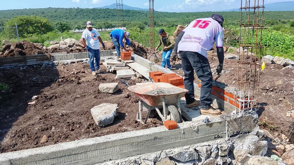 Gobierno de Panindícuaro fortalece la infraestructura educativa con la construcción de un aula en Curimeo