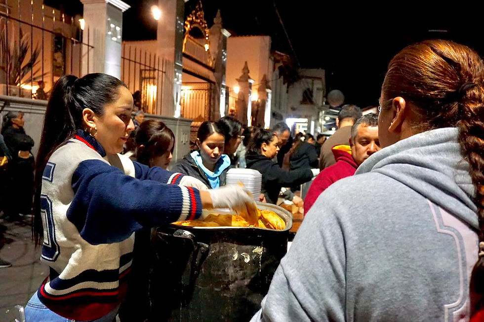 Claudia Griselle comparte tradición y fe durante la celebración de San Judas Tadeo en Jiménez