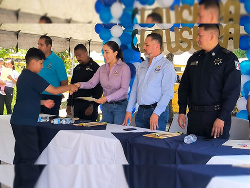 CLAUSURA DE LA MINI ACADEMIA DE POLICIAS