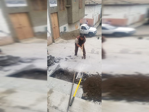 OOAPAS de Coeneo realizo rehabilitación de drenaje en la cabecera Municipal