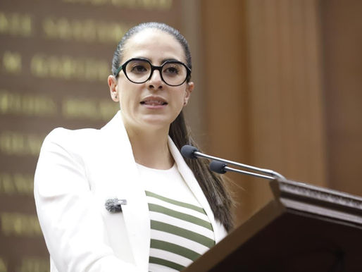 Presenta diputada Giulianna Bugarini, informe de actividades sobre su periodo al frente del Poder Legislativo.