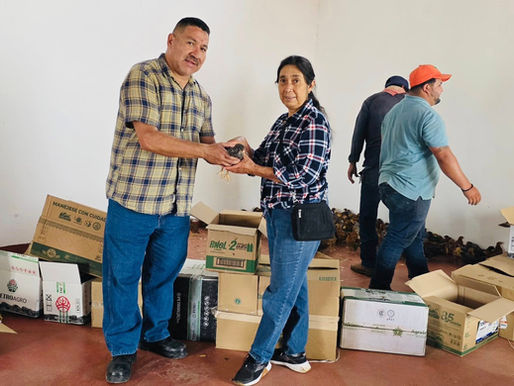 Gobierno de Panindícuaro Entrega Apoyos a Productores Rurales en el Marco del Programa "Produce lo que te Comes"