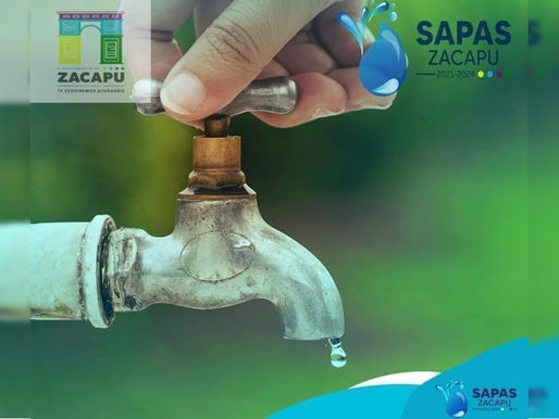 SAPAS informa que quedó suspendido el servicio de agua los días 20 y 21 de Diciembre