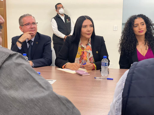 Dip. Adriana Campos y diputados se reúnen con trabajadores del COBAEM para actuar a la problemática