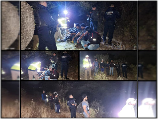 Gobierno de Jiménez Rescata a Jóvenes Desorientados en "La Peña del Brinco"