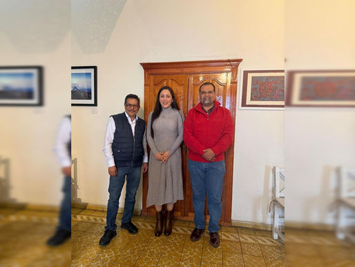 Presidenta de Villa Jiménez gestiona proyectos carreteros en reunión intermunicipal