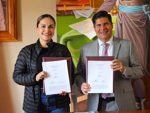 Firman convenio Ayuntamiento de Coeneo y Sí Financia para impulsar a emprendedores locales