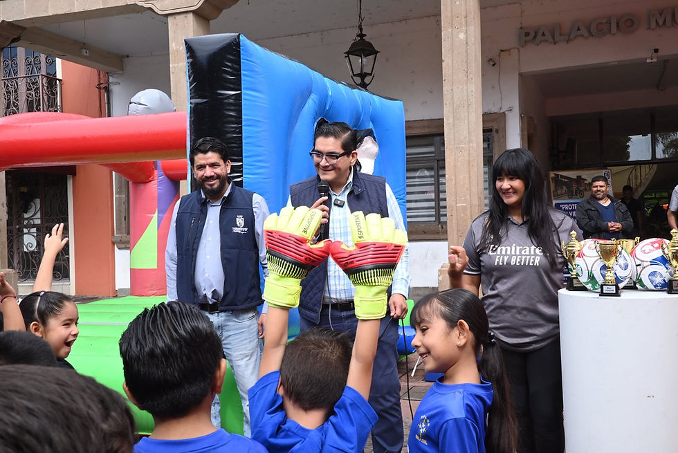 Con éxito se realiza el Mundialito Social en Tangancícuaro