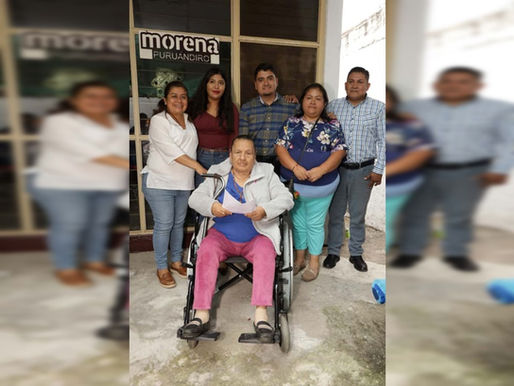 Diputada Belinda Iturbide Entrega Aparatos Funcionales a Personas Necesitadas en Puruándiro