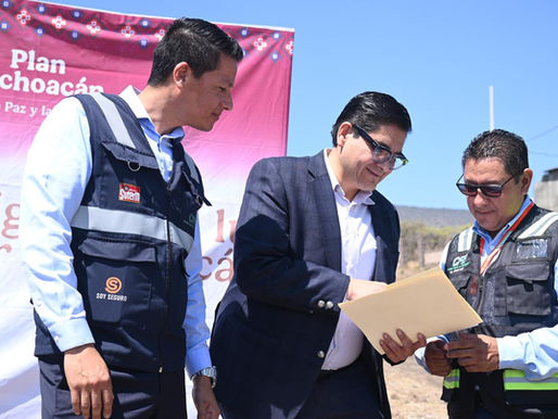 Avanzan obras de ampliación eléctrica en Tangancícuaro para beneficiar a familias de la colonia Ejidal