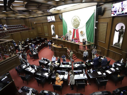 Aprueba 76 Legislatura proyecto de Presupuesto de Egresos del Poder Legislativo del Estado de Michoacán para el Ejercicio Fiscal del Año 2027